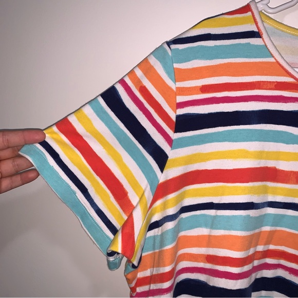 🌷5/$20 Kim Rogers Women’s Striped Top - Picture 4 of 5